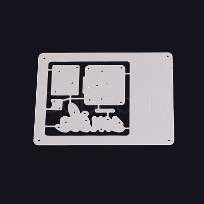 Camera with Photo Frame Carbon Steel Cutting Dies Stencils DIY-F036-51-1