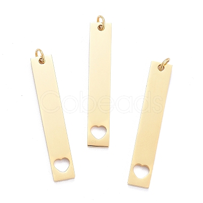 Ion Plating(IP) 304 Stainless Steel Pendants LS-STAS-I311-13G-1