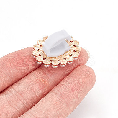 NBEADS DIY Oval Shoes Buckle Clips Decoration Making Kit FIND-NB0004-22-1