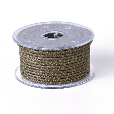 Braided Cowhide Cord WL-I004-3mm-D-05-1
