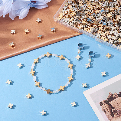 500Pcs 2 Colors CCB Plastic Beads CCB-TA0001-18-1