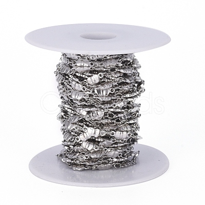 Tarnish Resistant 304 Stainless Steel Link Chains CHS-G014-16P-1