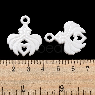Valentine's Day Opaque Acrylic Pendants SACR-L007-042E-1