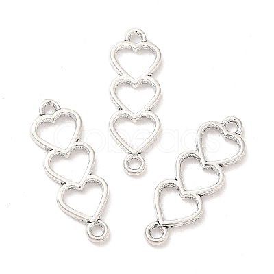 50Pcs Tibetan Style Alloy Connector Charms PALLOY-YW0003-29AS-1