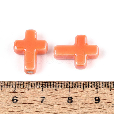 Handmade Porcelain Beads PORC-F010-07-01-1