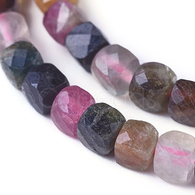 Natural Tourmaline Beads Strands G-F619-44-1