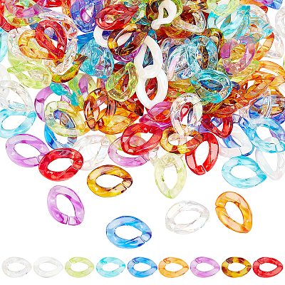 Transparent Acrylic Linking Rings OACR-FH0001-010-1