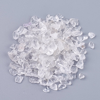 Natural Quartz Crystal Chips Beads G-K251-03-1