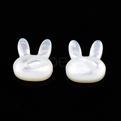 Natural White Shell Mother of Pearl Shell Beads SSHEL-N032-46-1