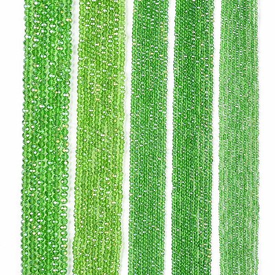 Electroplate Glass Beads Strands EGLA-A044-T3mm-B11-1
