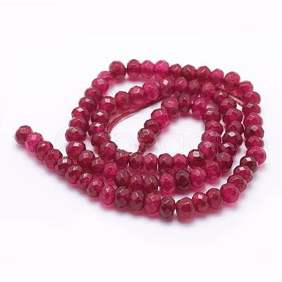 Natural Malaysia Jade Beads Strands G-G719-A-8mm-1