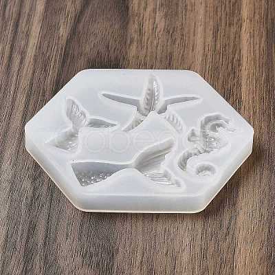 Sea Animal Ornament DIY Silicone Molds DIY-P078-03B-1
