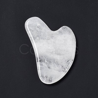 Natural Quartz Crystal Gua Sha Boards G-S336-57K-1