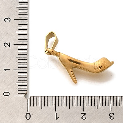 PVD Vacuum Plating 304 Stainless Steel Pendants STAS-U035-40G-1