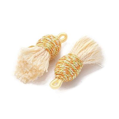 Cotton Tassel Pendants FIND-D302-02J-1