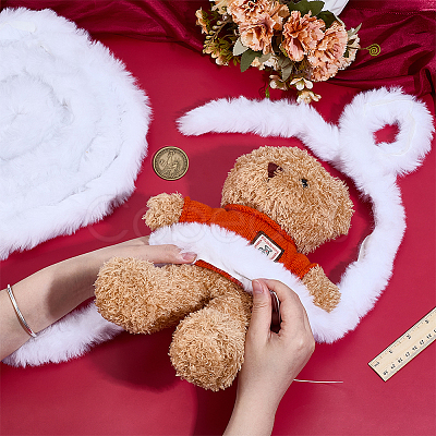 1Pc Artificial Wool Costume Accessories AJEW-PH0007-43A-1