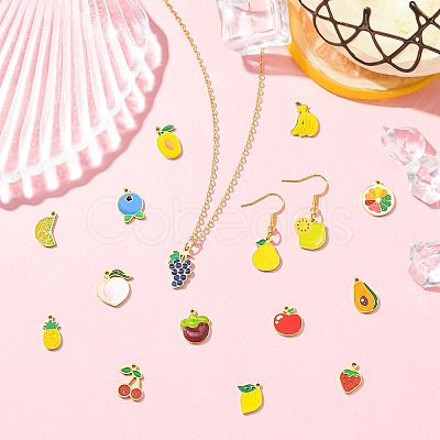 16Pcs 16 Styles 304 Stainless Steel Pendants STAS-CJ0003-10-1