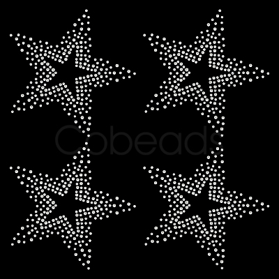 Glass Hotfix Crystal Rhinestone DIY-WH0349-327E-01-1