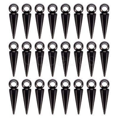 24Pcs 201 Stainless Steel Pendants STAS-HY0001-66-1