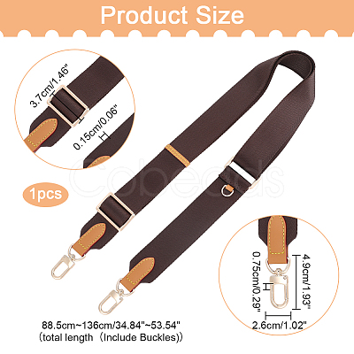 Nylon Adjustable Bag Straps FIND-WH0111-360A-1