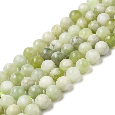 Natural New Jade Beads Strands X-G-K340-A01-03-1