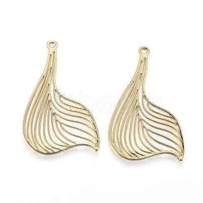 Hollow Alloy Jewelry Pendants PALLOY-Z001-04LG-1