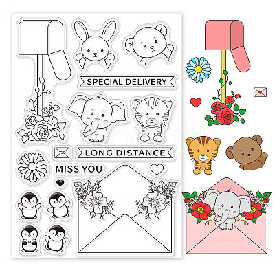 PVC Plastic Stamps DIY-WH0167-56-638-1