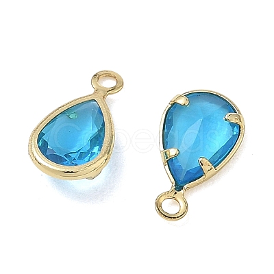 Brass & Glass Pendants GL-CBAC428-02G-02-1