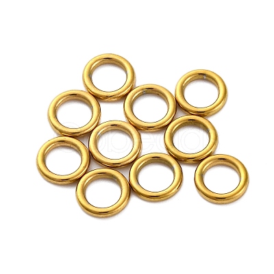 304 Stainless Steel Linking Rings LS-STAS-H235-10C-G-1