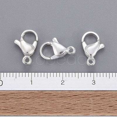 304 Stainless Steel Lobster Claw Clasps STAS-E464-21E-S-1