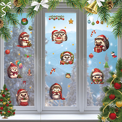 8 Sheets 8 Styles PVC Waterproof Wall Stickers DIY-WH0345-247-1