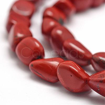 Natural Red Jasper Beads Strands G-F464-30-1