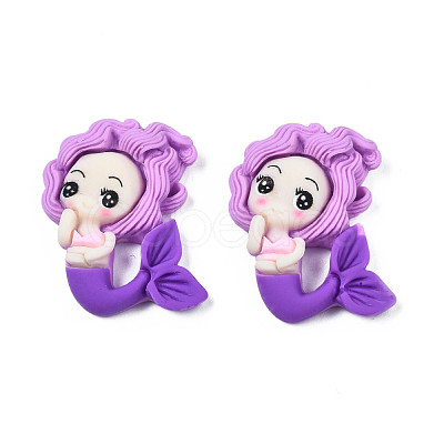 Opaque Resin Cabochons CRES-S308-097E-1