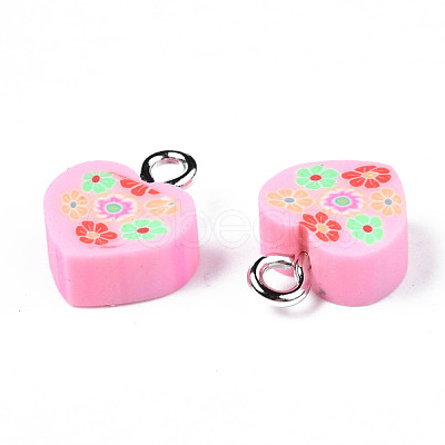 Handmade Polymer Clay Charms CLAY-N006-46B-1