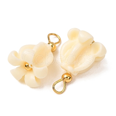 Dyed Synthetic Coral Pendants GG-CBAC295-01G-1