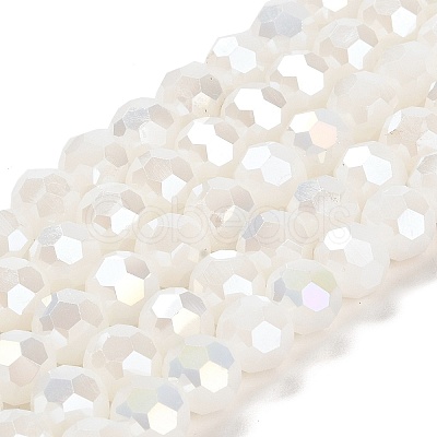 Imitation Jade Glass Beads Stands LS-EGLA-A035-J10mm-B05-1