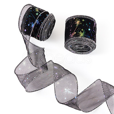 Polyester Deco Mesh Ribbons OCOR-TAC0024-004H-1
