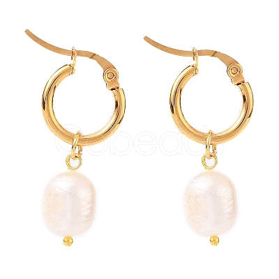 304 Stainless Steel Hoop Earrings X-EJEW-JE04326-1