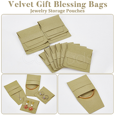 Velvet Gift Blessing Bags FIND-WH0152-561C-1