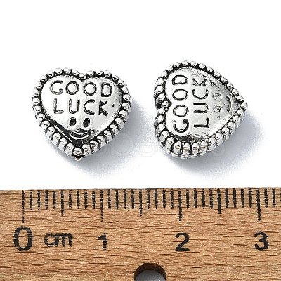 Tibetan Style Alloy Beads TIBEB-F065-08AS-12-1