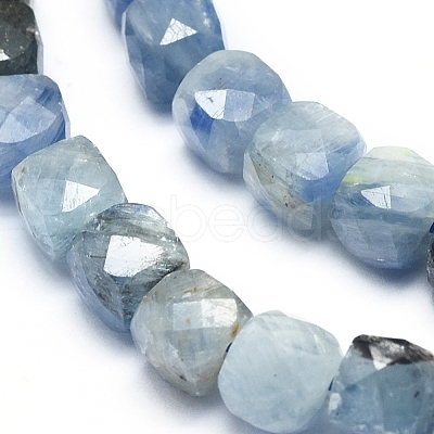 Natural Kyanite/Cyanite/Disthene Beads Strands G-D0003-B01-1