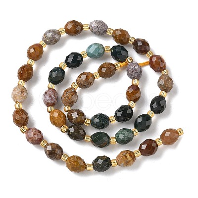 Natural Ocean Jasper Beads Strands G-F809-A36-01-1