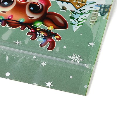 Christmas Theme Plastic Resealable Bags ABAG-Q053-07A-1