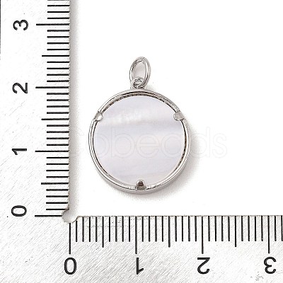 Mother's Day Brass Micro Pave Cubic Zirconia Pendants X-KK-A207-06P-1
