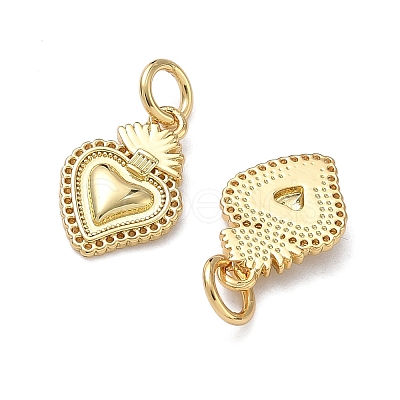 Brass Pendants KK-H256-19G-1