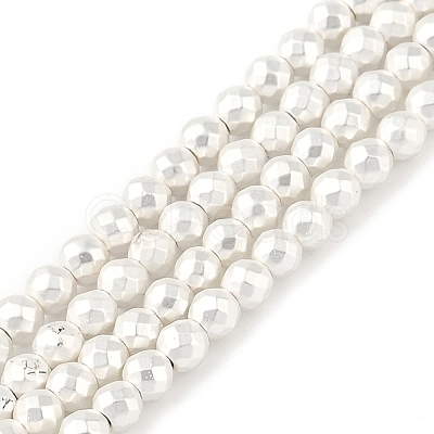 Electroplated Synthetic Non-Magnetic Hematite Beads Strands G-U003-13B-1