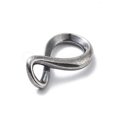 925 Sterling Silver Infinity Linking Rings STER-R001-05S-1