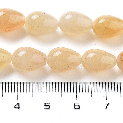 Natural Topez Jade Beads Strands G-B106-A27-02-1