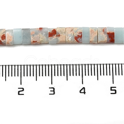 Synthetic Aqua Terra Jasper Beads Strands G-Z045-A19-01-1
