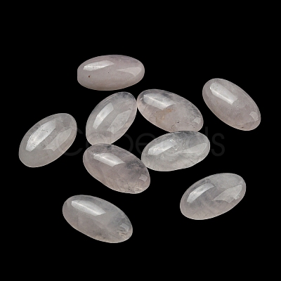 Natural Rose Crystal Cabochons G-B050-12-1
